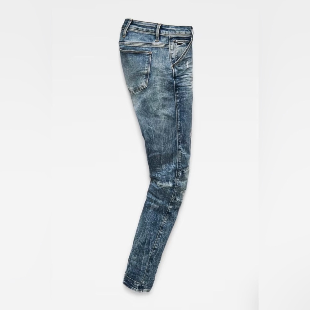 G-Star Raw Light Vintage Destroyed Skinny Women’s Jeans size 25/30 Strechy - Picture 5 of 10